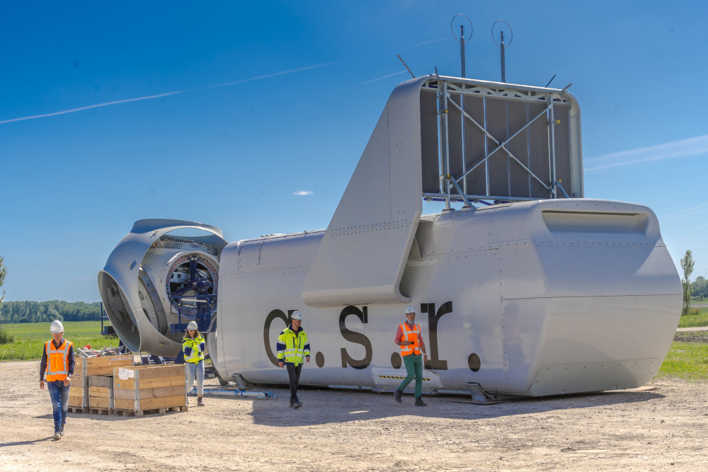 Op deze slide wordt getoond Windpark Jaap Rodenburg 2 ©Vattenfall En Robert Assies.
