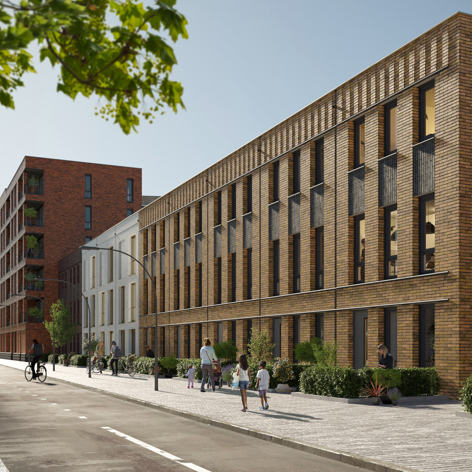 Op deze slide wordt getoond Laurierkwartier Woningen Utrecht ASR Dutch Core Residential Fund.