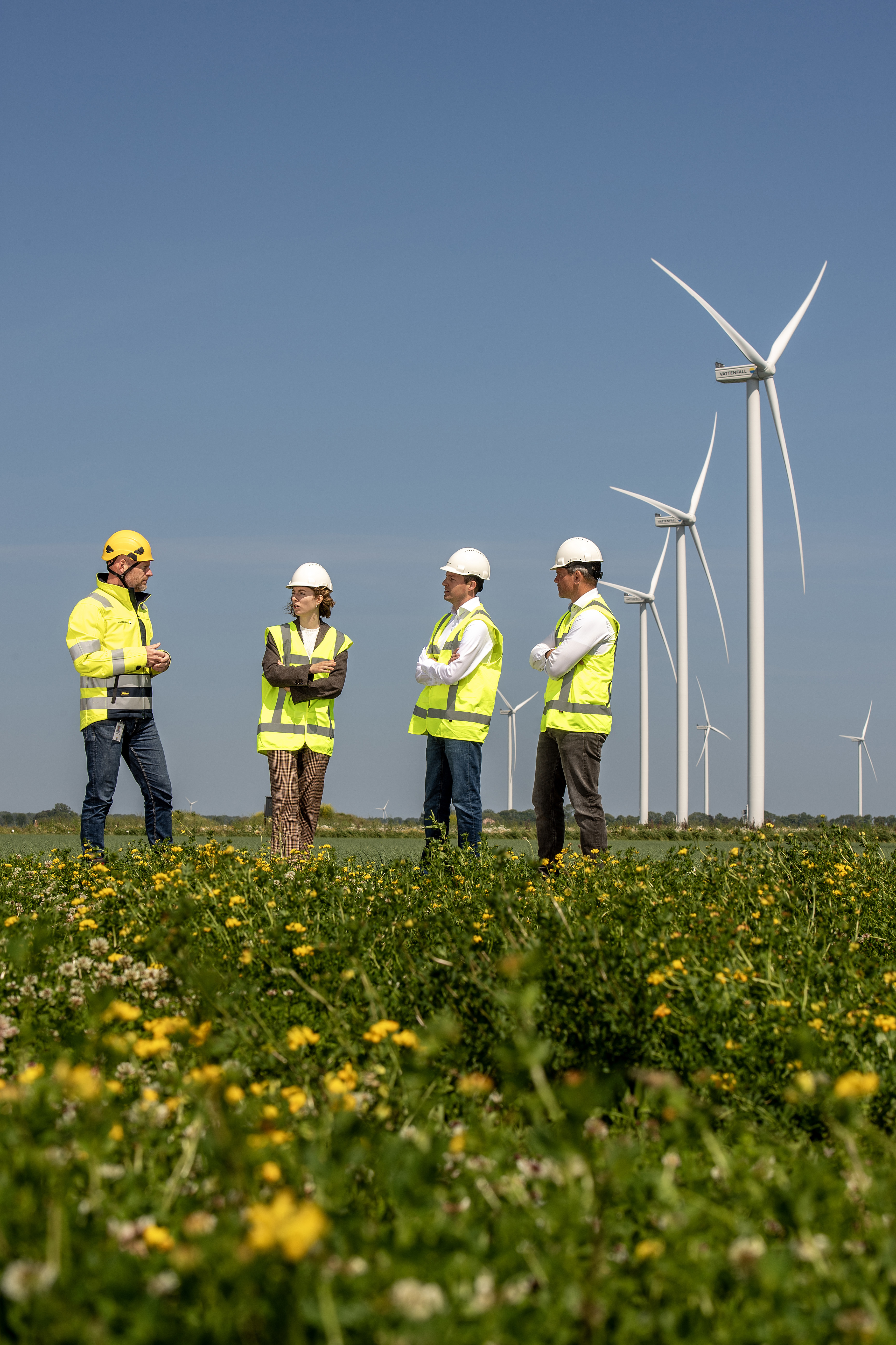 Op deze slide wordt getoond 032Rd Windpark Vattenfall Asr.