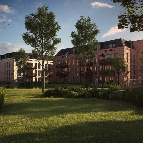 Op deze slide wordt getoond Woningen levensloopbestendige woningen Wassenaar. .