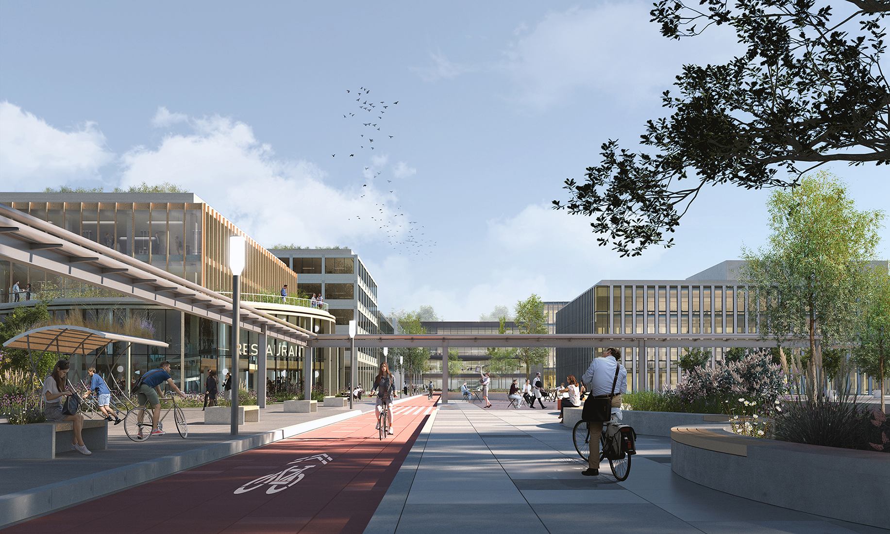 Biotech Campus Delft Artist Impression Van De Campus