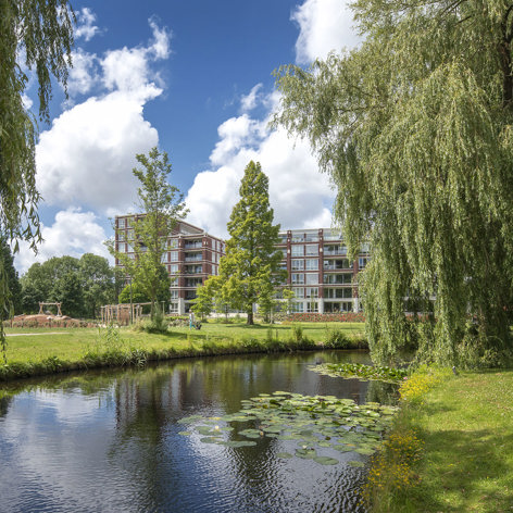 Op deze slide wordt getoond Huren Woningen ASR Marienpark Leidschendam.
