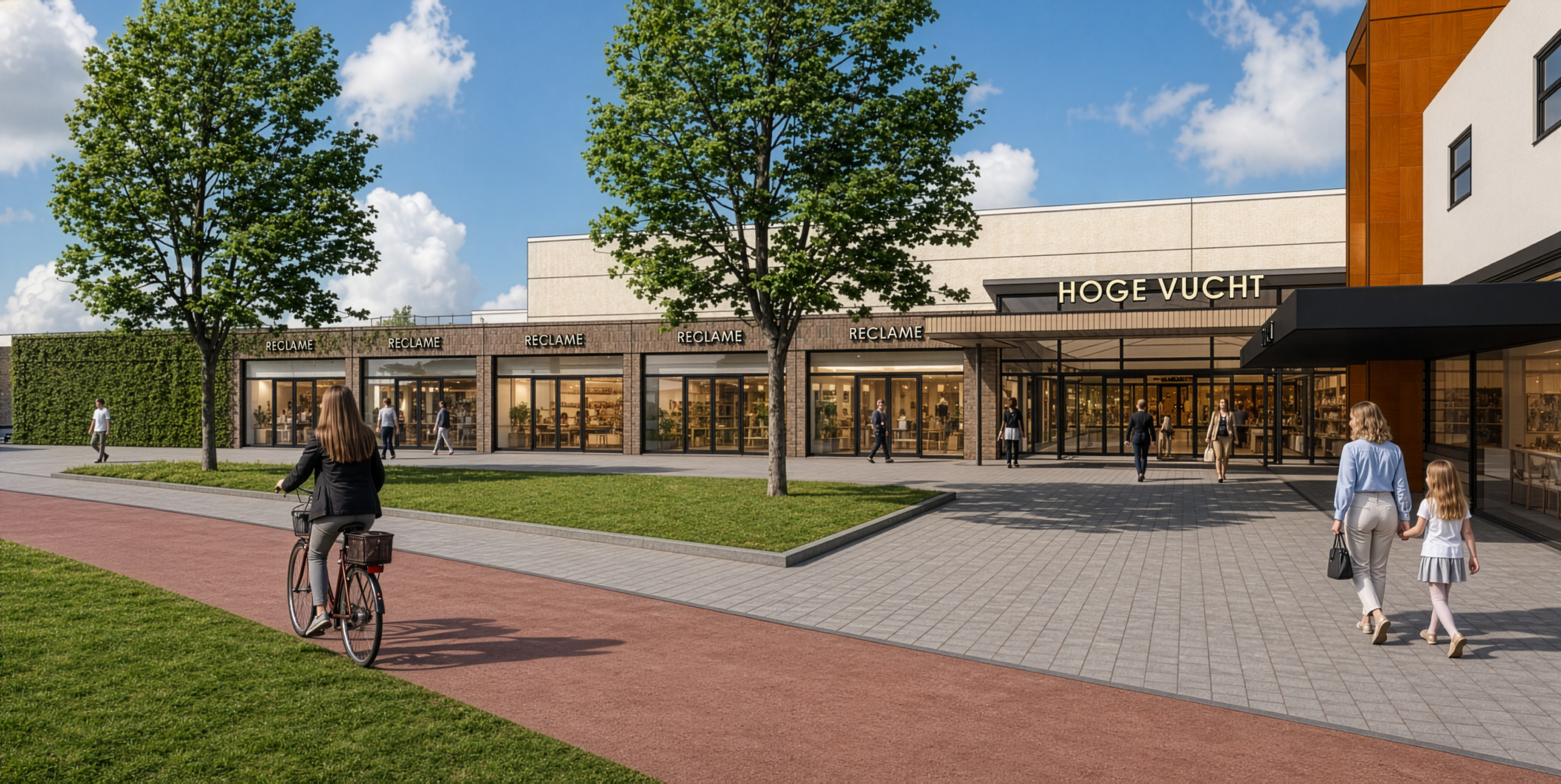 Hogevucht Artistimpresion Zuidoost Entree HR